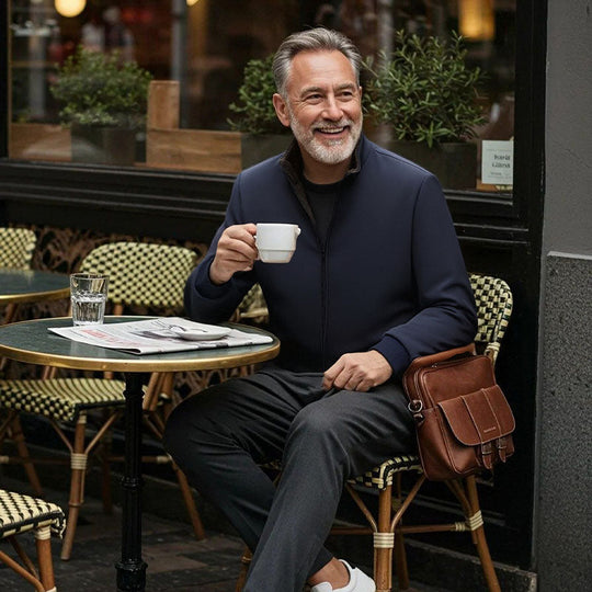 Przemysław | Klasyczna Ciepła Kurtka na Zamek dla Mężczyzn