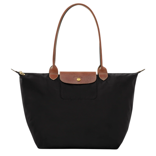 Longchamp – Duża torba Le Pliage, Czarny