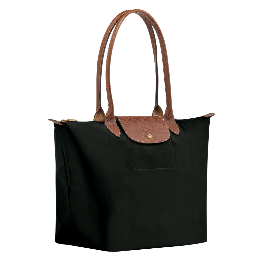Longchamp – Duża torba Le Pliage, Czarny