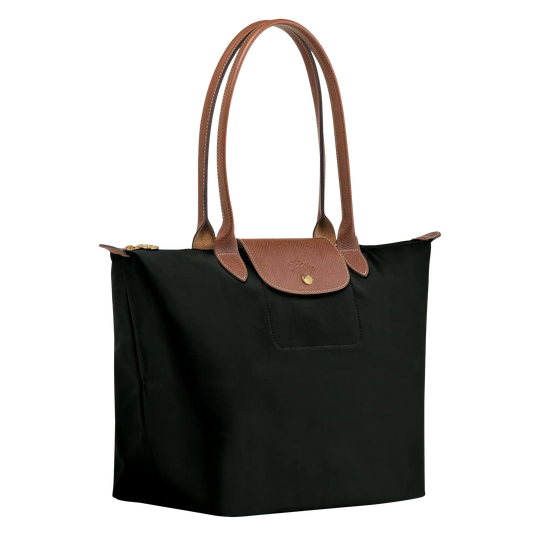 Longchamp – Duża torba Le Pliage, Czarny