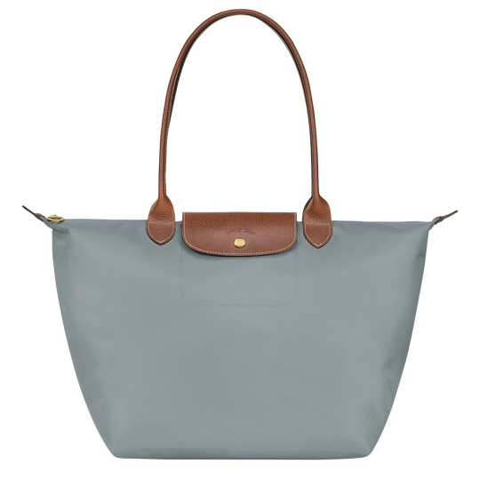 Longchamp – Duża torba Le Pliage, Stalowy