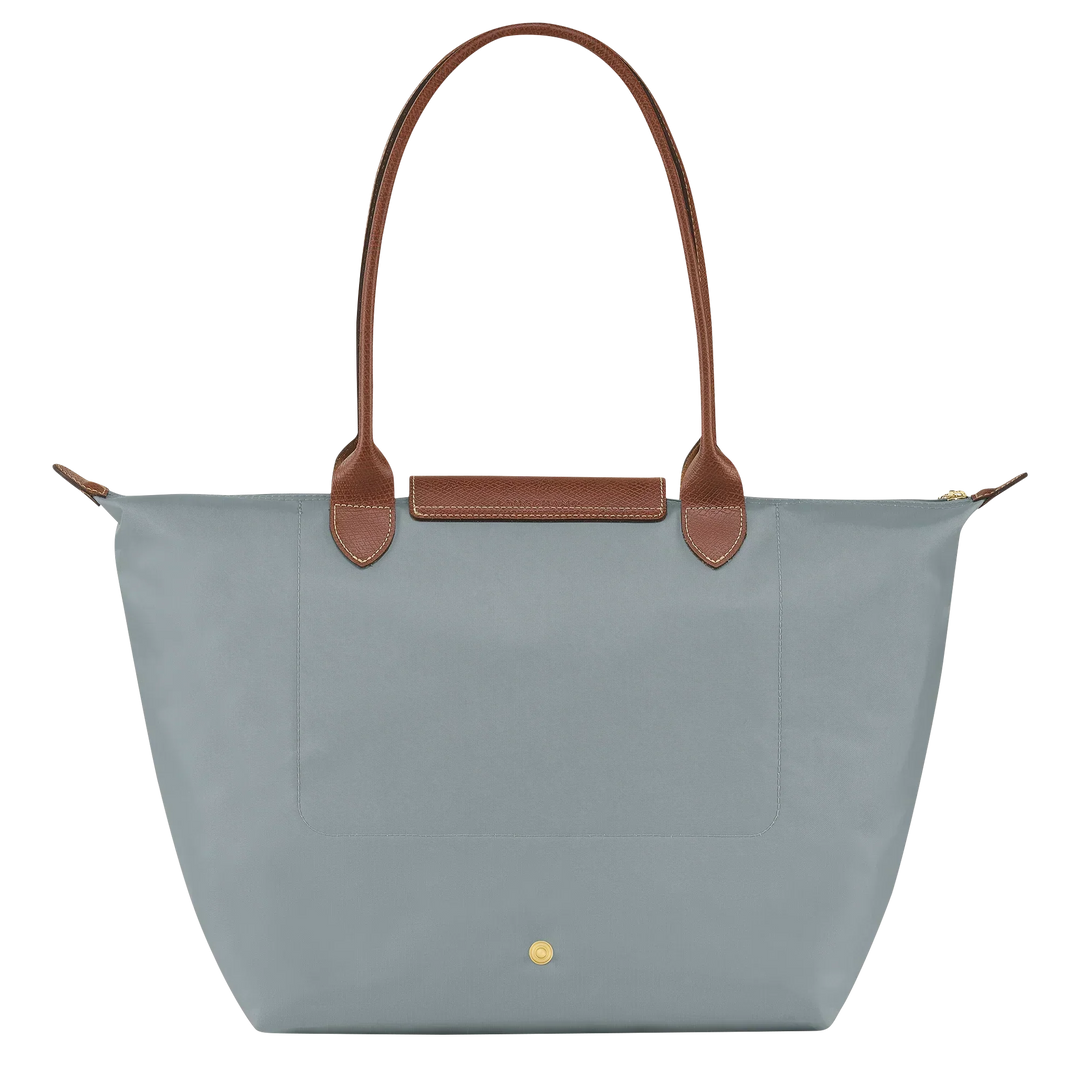 Longchamp – Duża torba Le Pliage, Stalowy