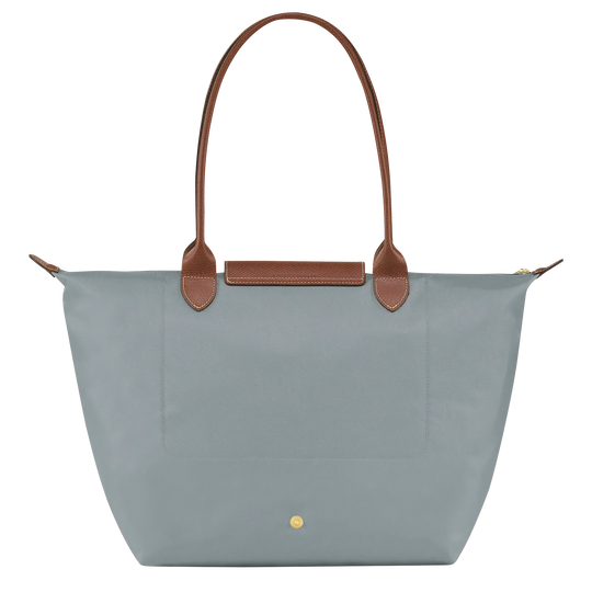Longchamp – Duża torba Le Pliage, Stalowy