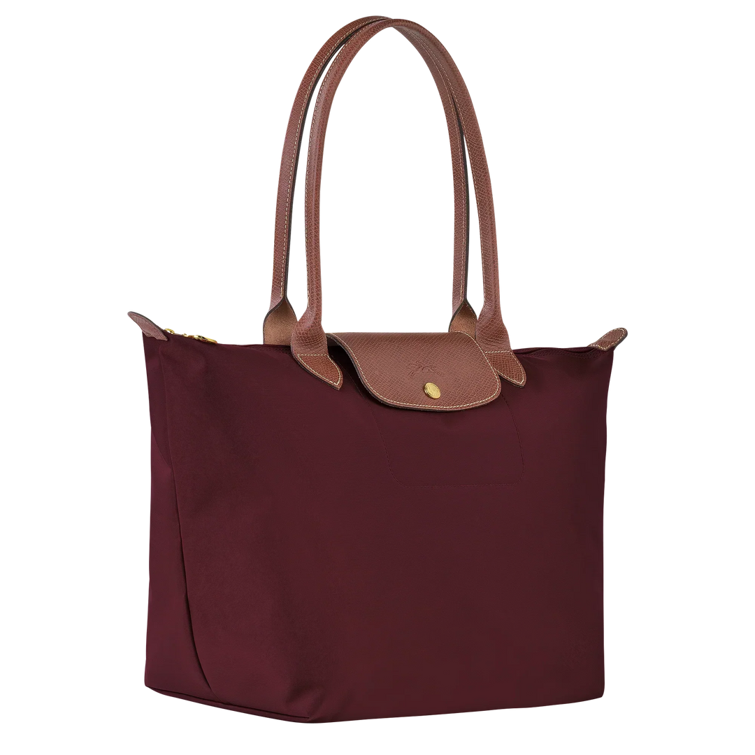 Longchamp – Duża torba Le Pliage, Bordowy