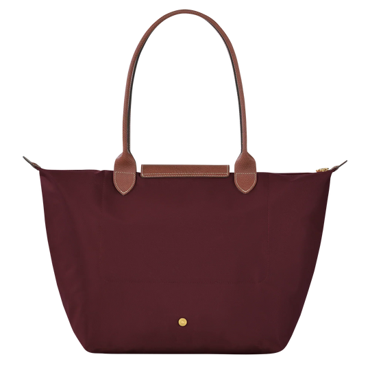 Longchamp – Duża torba Le Pliage, Bordowy