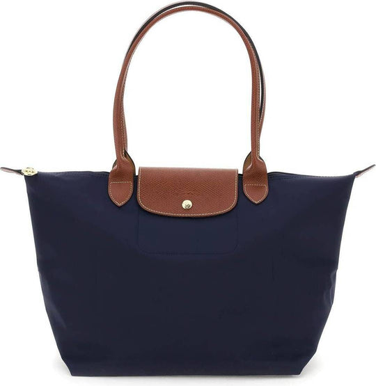 Longchamp – Duża torba Le Pliage, Granatowy
