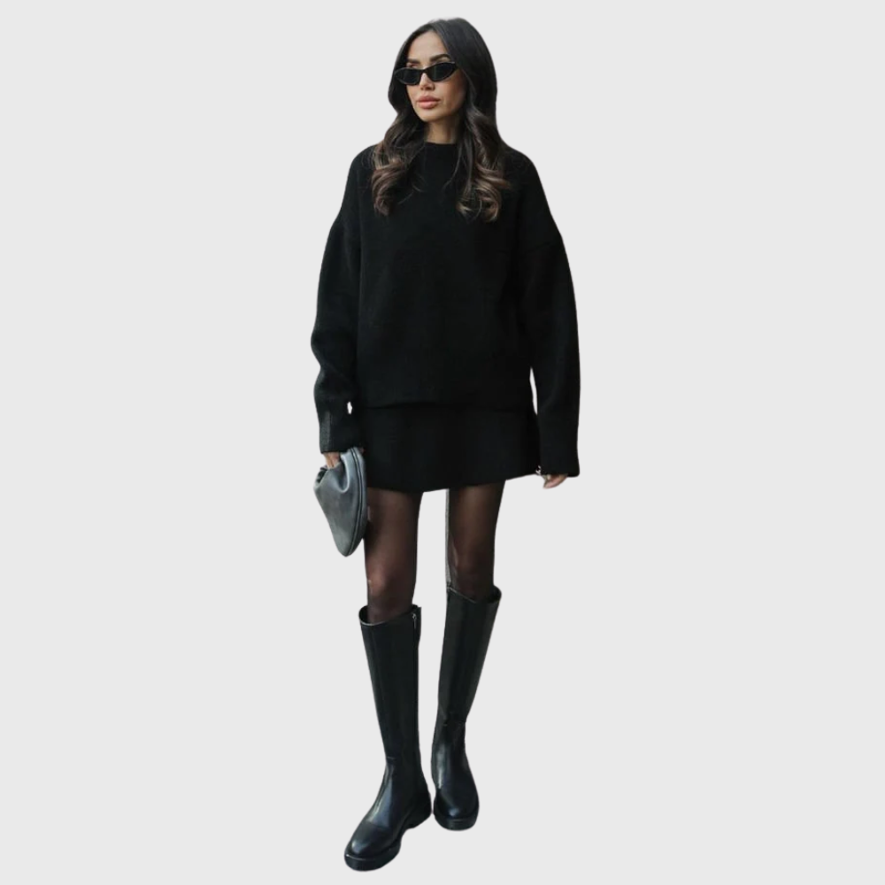 Wiktoria| Przytulny Zestaw Dzianinowy