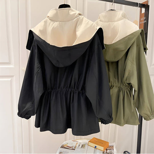 Katarzyna  | Elegancka kurtka z ochroną przed warunkami atmosferycznymi i wiatrem