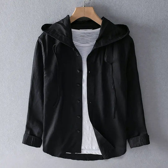 Koszula z Lnianego Materiału Mallard na Lato