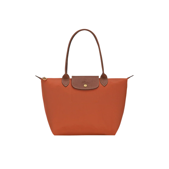 Longchamp – Duża torba Le Pliage, Ceglasty