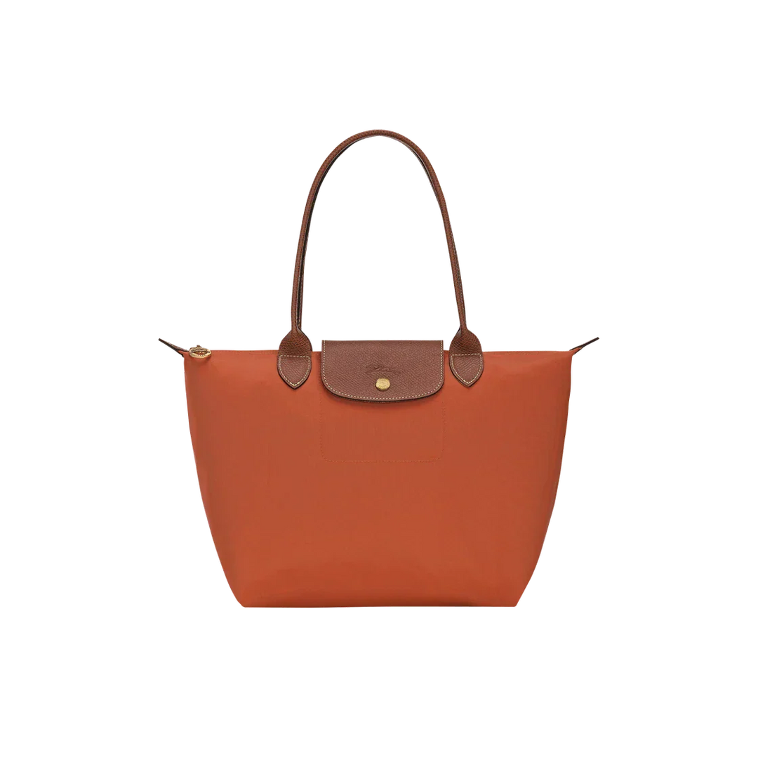 Longchamp – Duża torba Le Pliage, Ceglasty