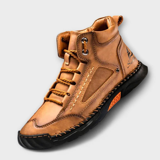 Weronika | Wysokie Skórzane Botki