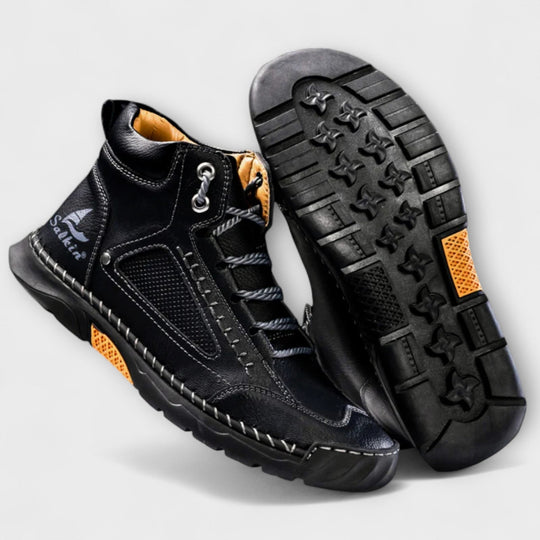 Weronika | Wysokie Skórzane Botki