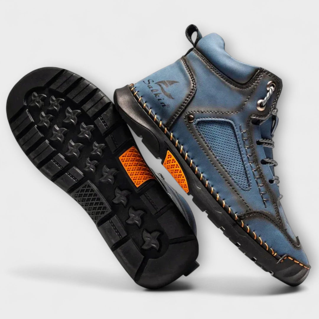 Weronika | Wysokie Skórzane Botki