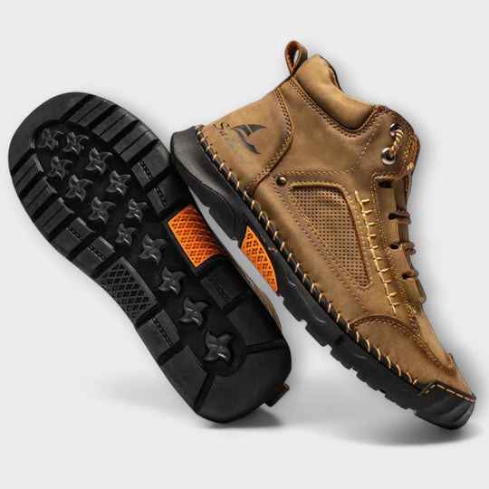 Weronika | Wysokie Skórzane Botki