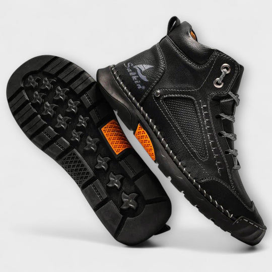 Weronika | Wysokie Skórzane Botki