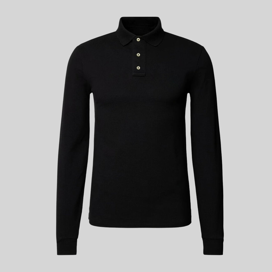 Adam | Casual Long-Sleeve Polo