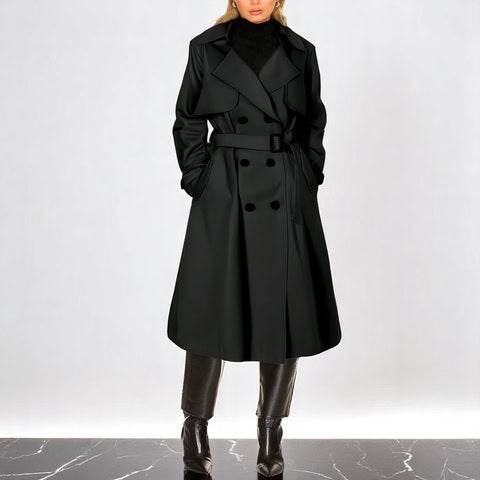 Ewa | STYLOWY ELEGANCKI PŁASZCZ TRENCH