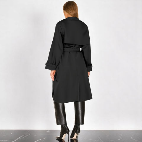 Ewa | STYLOWY ELEGANCKI PŁASZCZ TRENCH
