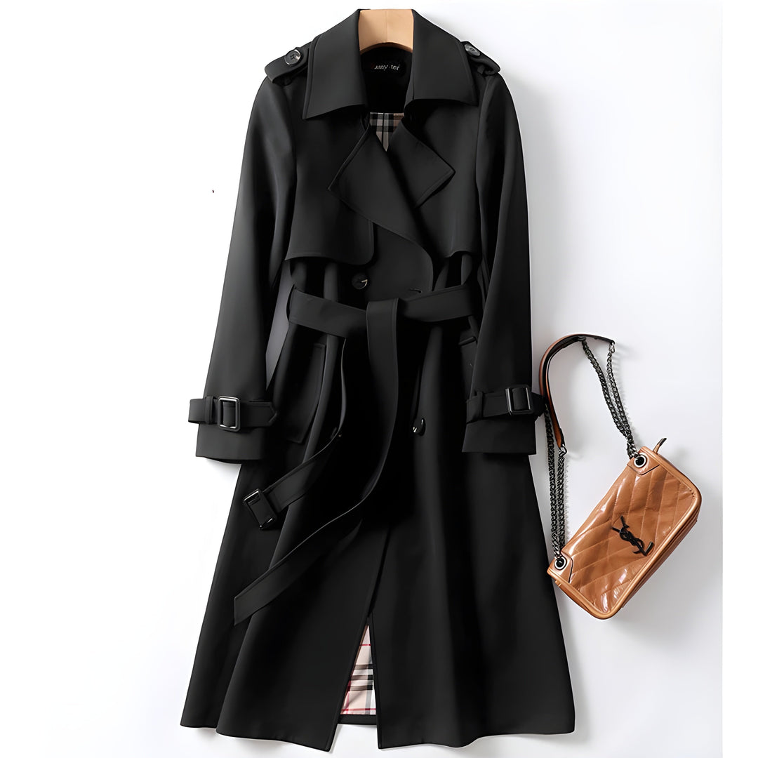Ewa | STYLOWY ELEGANCKI PŁASZCZ TRENCH